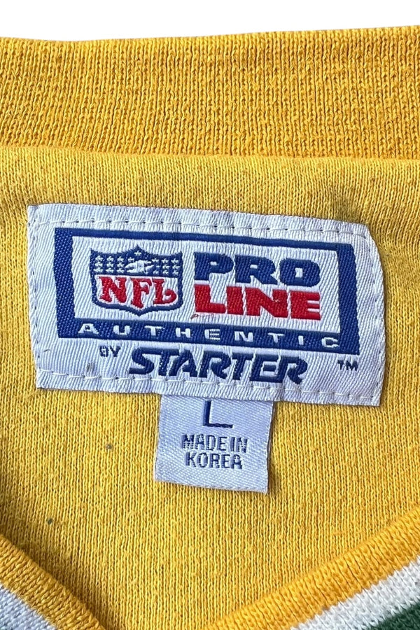 90'S PACKERS LOGO SWEATSHIRT / GREEN [SIZE: XL USED]
