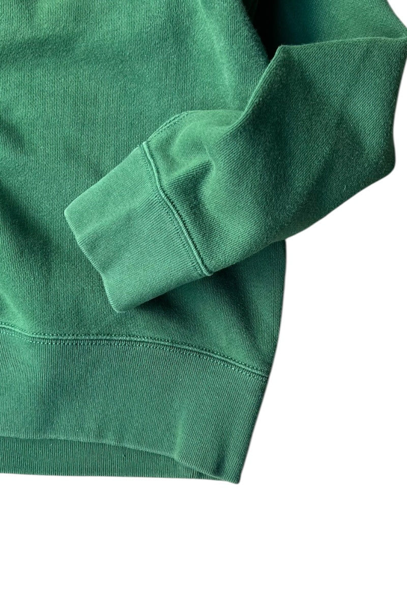 ONE POINT SWEATSHIRT / GREEN [SIZE: L USED]