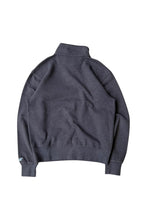 画像をギャラリービューアに読み込む, MADE IN MEXICO 90'S MSMC HALF-ZIP LOGO SWEAT SHIRT / CHARCOAL [SIZE: S USED]
