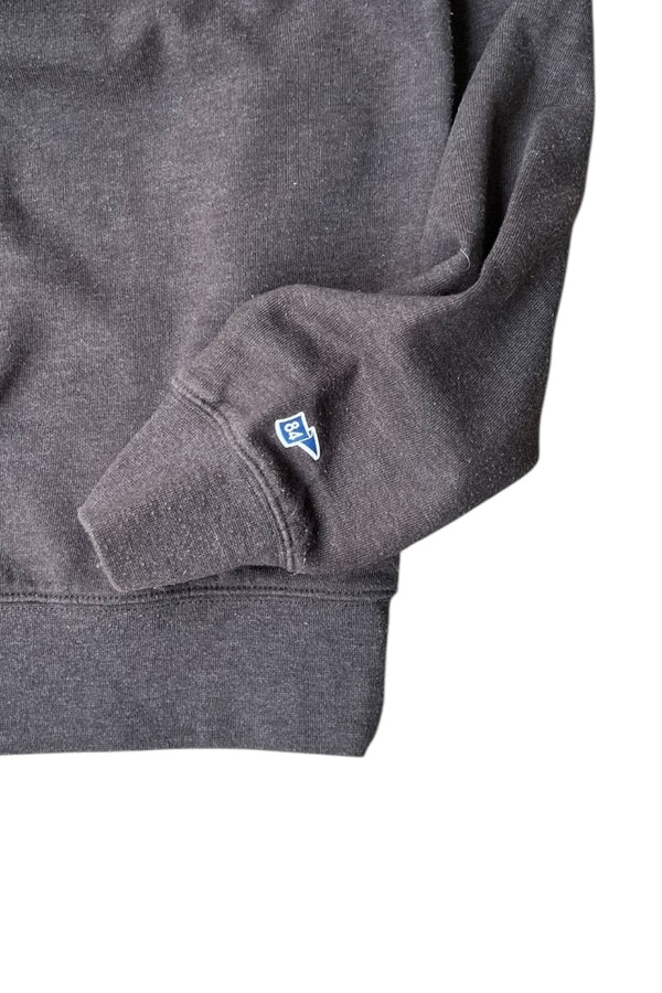 MADE IN MEXICO 90'S MSMC HALF-ZIP LOGO SWEAT SHIRT / CHARCOAL [SIZE: S USED]