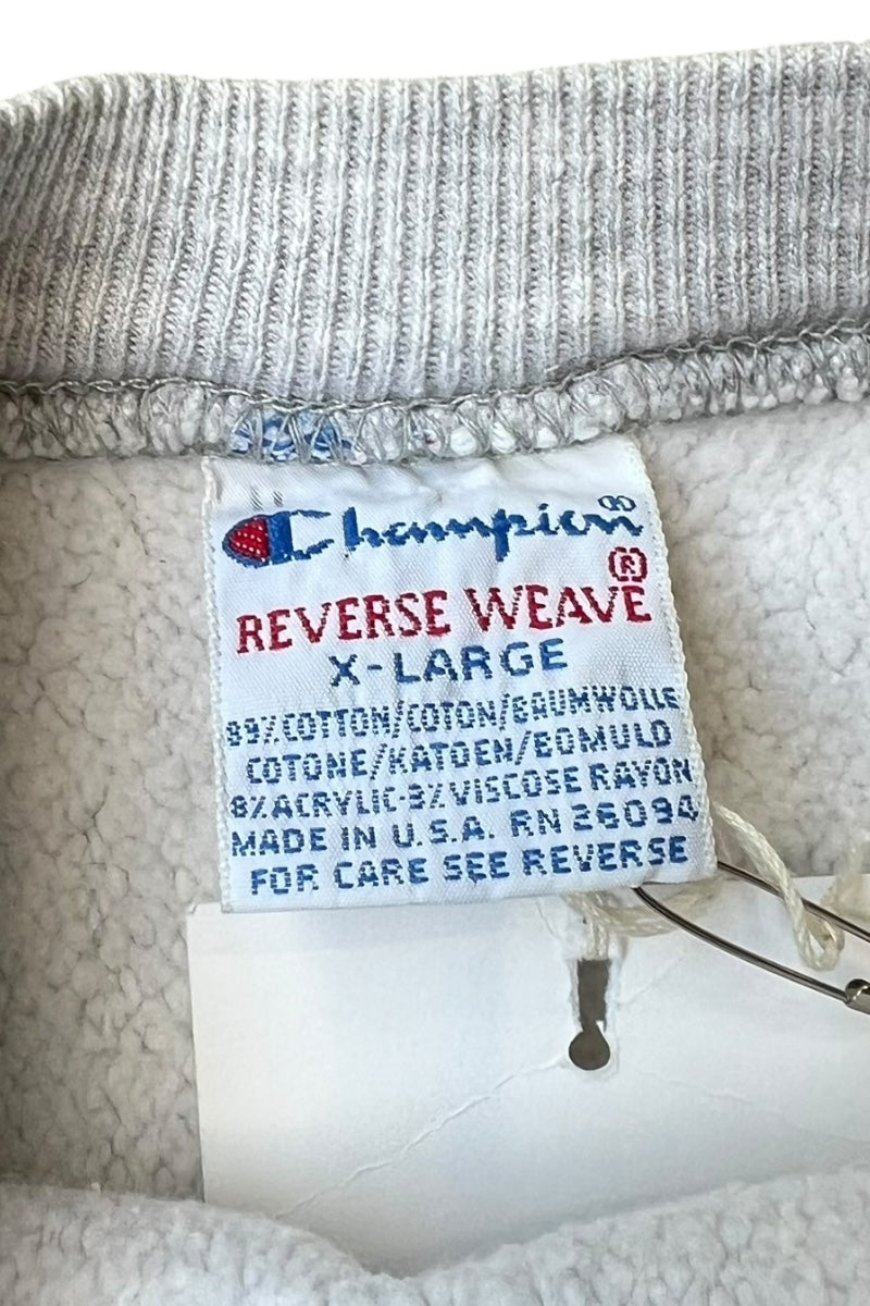 MADE IN USA 90'S U OF C REVERSE WEAVE SWEATSHIRT / GRAY [SIZE: XL USED]