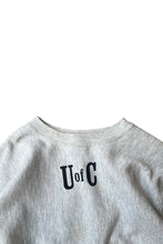 画像をギャラリービューアに読み込む, MADE IN USA 90'S U OF C REVERSE WEAVE SWEATSHIRT / GRAY [SIZE: XL USED]
