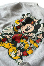 画像をギャラリービューアに読み込む, MADE IN USA 90'S MICKEY SWEATSHIRT / GRAY [SIZE: XL USED]
