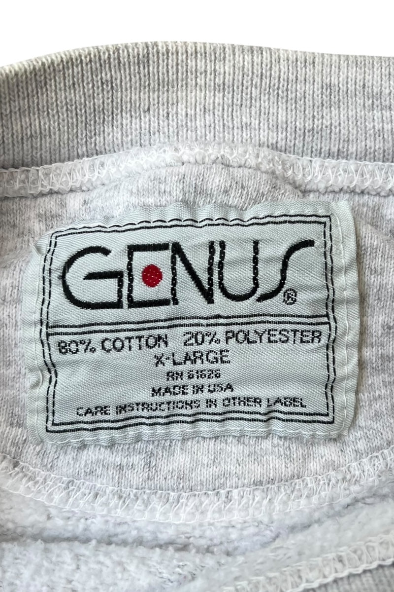 MADE IN USA 90'S MICKEY SWEATSHIRT / GRAY [SIZE: XL USED]