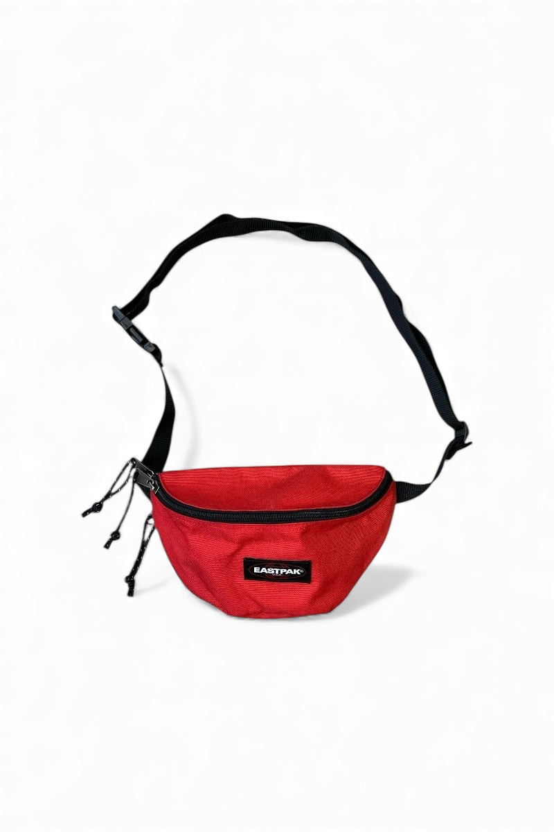 NYLON SHOULDER POUCH BAG / RED [SIZE: ONE SIZE]