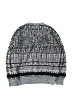 画像をギャラリービューアに読み込む, MADE IN ITALY COTTON KNIT SWEATER / GRAY [SIZE: M USED]
