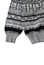 画像をギャラリービューアに読み込む, MADE IN ITALY COTTON KNIT SWEATER / GRAY [SIZE: M USED]
