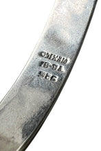 画像をギャラリービューアに読み込む, MADE IN MEXICO 925 SILVER TIP INLAY BANGLE W/TURQUOIS / SILVER [SIZE: ONE SIZE USED]
