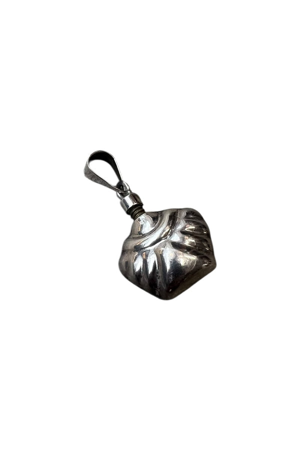 925 SILVER PERFUME BOTTLE NECKLACE TOP / SILVER [SIZE: ONE SIZE USED]