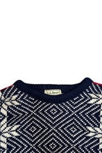 画像をギャラリービューアに読み込む, MADE IN NORWAY 80'S NORWEGIAN WOOL KNIT SWEATER / MULTI [SIZE: M USED]
