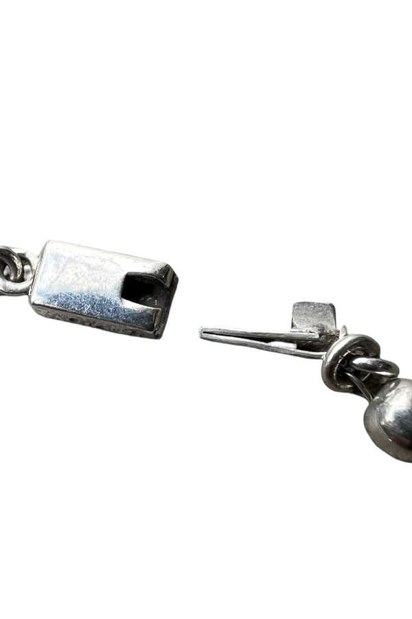 MADE IN MEXICO 925 SILVER BALL CHAIN NECKLACE / SILVER [SIZE: ONE SIZE USED]
