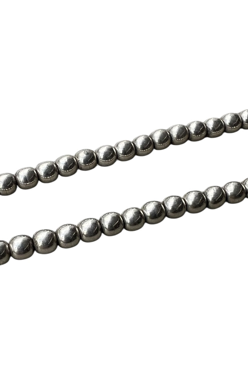 MADE IN MEXICO 925 SILVER BALL CHAIN NECKLACE / SILVER [SIZE: ONE SIZE USED]