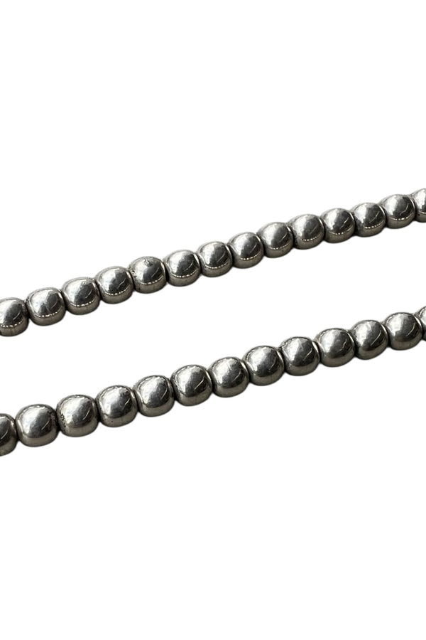 MADE IN MEXICO 925 SILVER BALL CHAIN NECKLACE / SILVER [SIZE: ONE SIZE USED]
