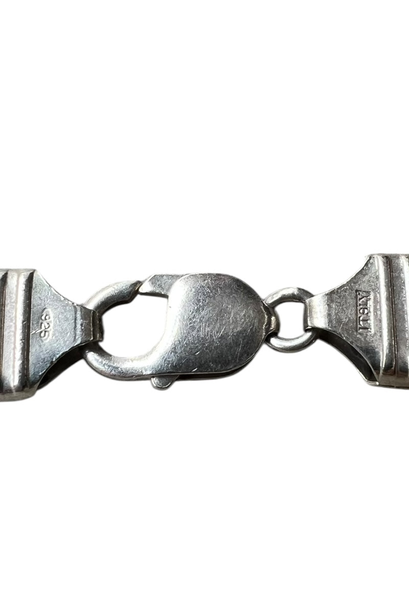 MADE IN ITALY 925 SILVER CHAIN NECKLACE / SILVER [SIZE: ONE SIZE USED]