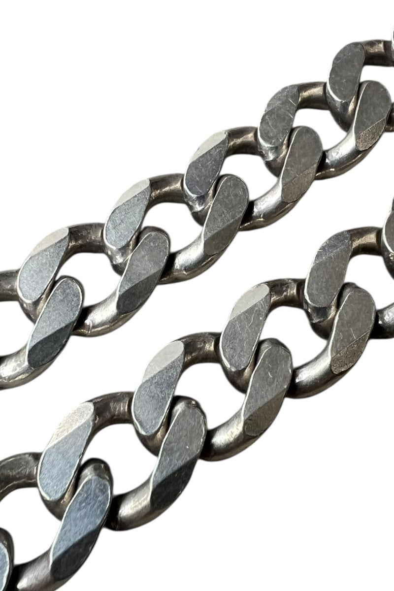MADE IN ITALY 925 SILVER CHAIN NECKLACE / SILVER [SIZE: ONE SIZE USED]