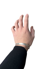 画像をギャラリービューアに読み込む, MADE IN ITALY 925 SILVER ID BRACELET / SILVER [SIZE: ONE SIZE USED]
