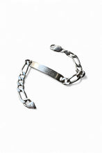 画像をギャラリービューアに読み込む, MADE IN ITALY 925 SILVER ID BRACELET / SILVER [SIZE: ONE SIZE USED]
