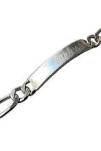 画像をギャラリービューアに読み込む, MADE IN ITALY 925 SILVER ID BRACELET / SILVER [SIZE: ONE SIZE USED]
