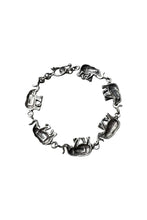 画像をギャラリービューアに読み込む, MADE IN MEXICO 925 SILVER ELEPHANT BRACELET / SILVER [SIZE: ONE SIZE USED]
