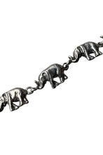 画像をギャラリービューアに読み込む, MADE IN MEXICO 925 SILVER ELEPHANT BRACELET / SILVER [SIZE: ONE SIZE USED]
