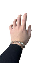 画像をギャラリービューアに読み込む, MADE IN ITALY 925 SILVER BRACELET / SILVER [SIZE: ONE SIZE USED]
