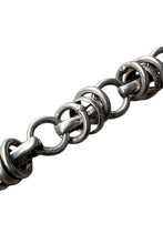 画像をギャラリービューアに読み込む, MADE IN ITALY 925 SILVER BRACELET / SILVER [SIZE: ONE SIZE USED]
