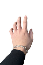 画像をギャラリービューアに読み込む, MADE IN ITALY 925 SILVER BRACELET / SILVER [SIZE: ONE SIZE USED]
