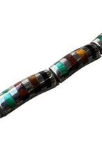 画像をギャラリービューアに読み込む, MADE IN MEXICO 925 SILVER BRACELET W/STONES / SILVER [SIZE: ONE SIZE USED]
