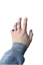 画像をギャラリービューアに読み込む, 925 SILVER RING / SILVER  [SIZE: 16号相当 USED]
