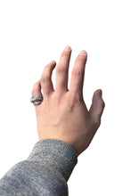 画像をギャラリービューアに読み込む, MADE IN MEXICO 925 SILVER RING / SILVER  [SIZE: 11号相当 USED]
