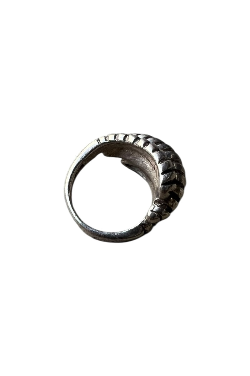 MADE IN MEXICO 925 SILVER RING / SILVER [SIZE: US 5.5 equivalent USED]