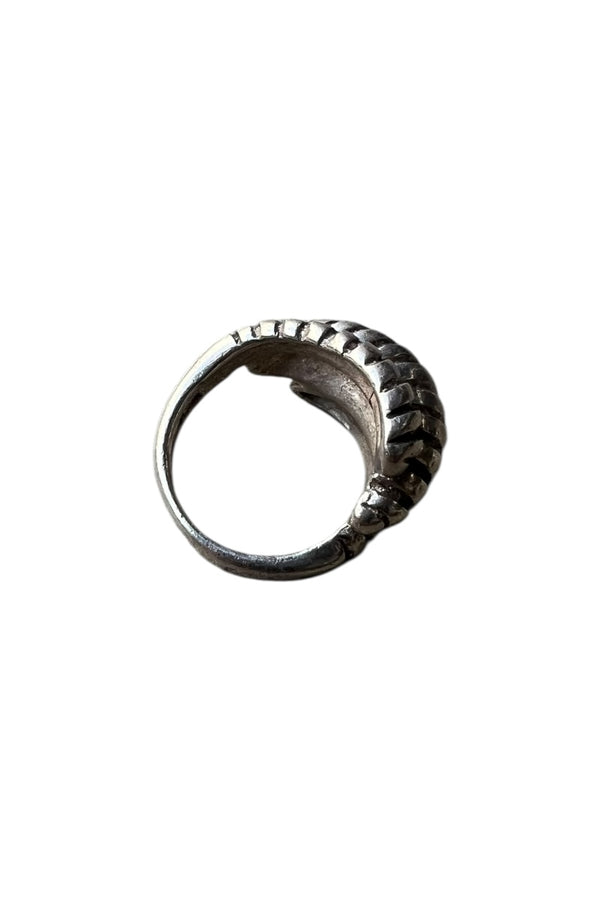 MADE IN MEXICO 925 SILVER RING / SILVER [SIZE: US 5.5 equivalent USED]