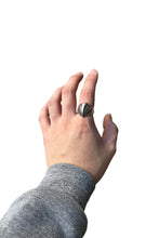 画像をギャラリービューアに読み込む, 925 SILVER RING / SILVER  [SIZE: 18号相当 USED]
