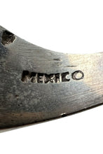 画像をギャラリービューアに読み込む, MADE IN MEXICO 925 SILVER RING W/ONYX / SILVER  [SIZE: 19号相当 USED]
