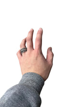 画像をギャラリービューアに読み込む, 925 SILVER RING / SILVER  [SIZE: 15号相当 USED]
