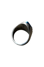 画像をギャラリービューアに読み込む, MADE IN MEXICO 925 SILVER RING W/BLUE TURQUOISE / SILVER  [SIZE: 21号相当 USED]

