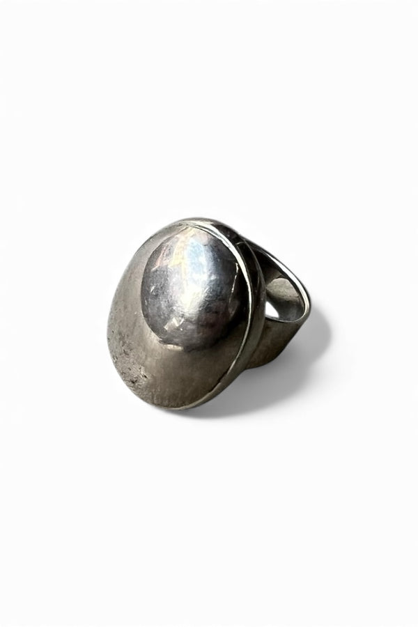 925 SILVER RING / SILVER [SIZE: Equivalent to 19 US, USED]