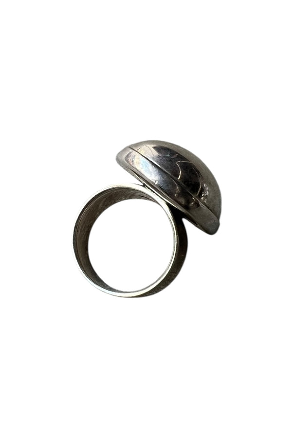 925 SILVER RING / SILVER [SIZE: Equivalent to 19 US, USED]