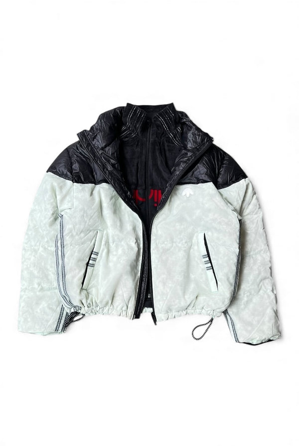 18'S DISJOIN OWN PUFFER JACKET / WHITE [SIZE: S USED]