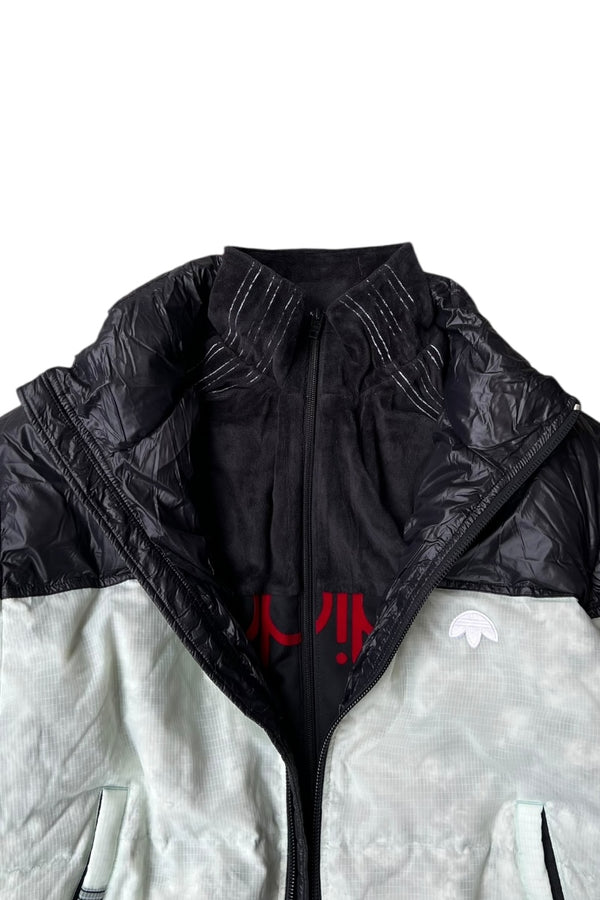 18'S DISJOIN OWN PUFFER JACKET / WHITE [SIZE: S USED]