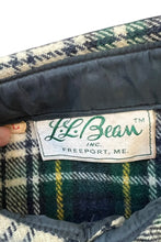 画像をギャラリービューアに読み込む, 60'S 筆記体ロゴ PULLOVER WOOL CHECK  L/S SHIRT JACKET / GREEN [SIZE: L USED]
