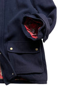 画像をギャラリービューアに読み込む, MADE IN USA 80'S WOOL HUNTING COAT / NAVY [SIZE: M USED]
