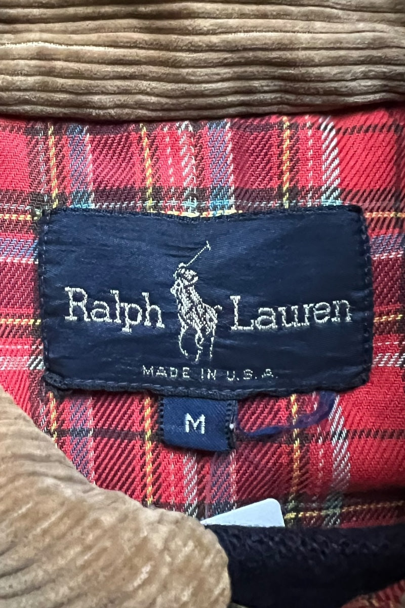 MADE IN USA 80s WOOL HUNTING COAT / NAVY [SIZE: M USED]