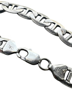 画像をギャラリービューアに読み込む, MADE IN ITALY 925 SILVER FIGARO CHAIN BRACELET / SILVER [SIZE: ONE SIZE USED]
