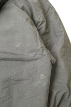 画像をギャラリービューアに読み込む, 90'S PULLOVER HOODIE PUFF JACKET W/FUR / BLACK [SIZE: M USED]
