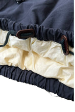 画像をギャラリービューアに読み込む, 90'S PULLOVER HOODIE PUFF JACKET W/FUR / BLACK [SIZE: M USED]
