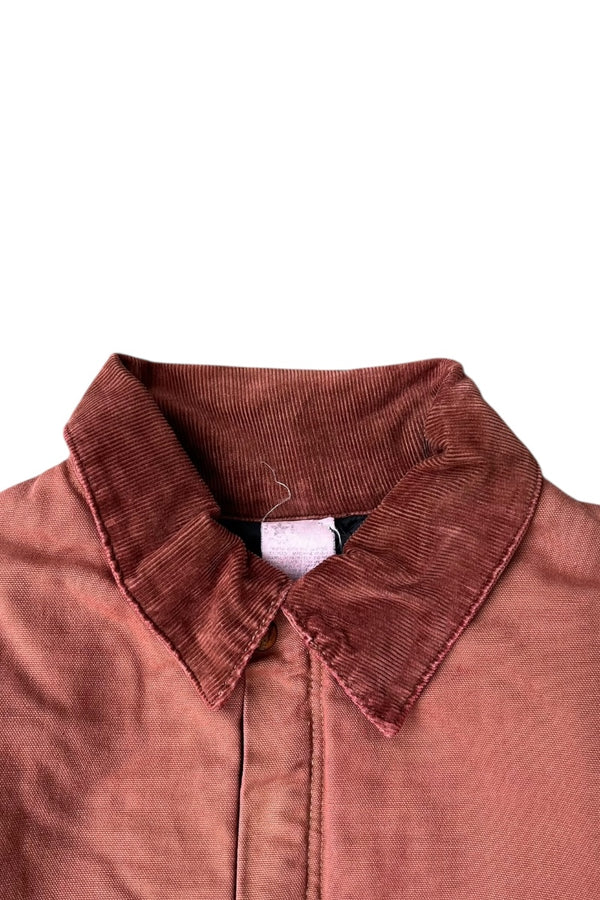 MADE IN USA 90'S OVERDYE SHORT CUSTOM DUCK JACKET / BURGUNDY [SIZE: L USED]