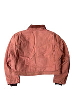 画像をギャラリービューアに読み込む, MADE IN USA 90'S OVERDYE SHORT CUSTOM DUCK JACKET / BURGUNDY [SIZE: L USED]
