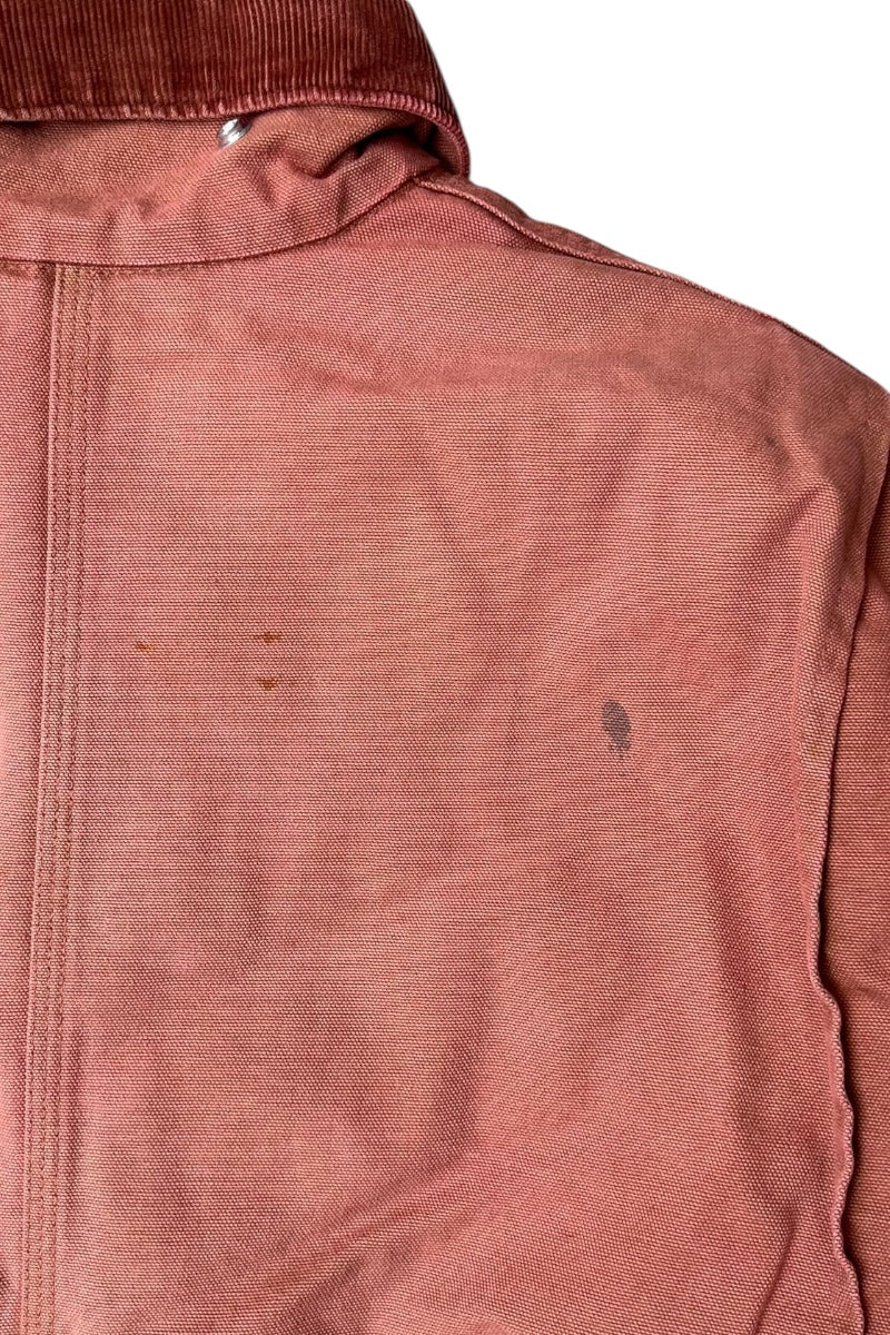 MADE IN USA 90'S OVERDYE SHORT CUSTOM DUCK JACKET / BURGUNDY [SIZE: L USED]