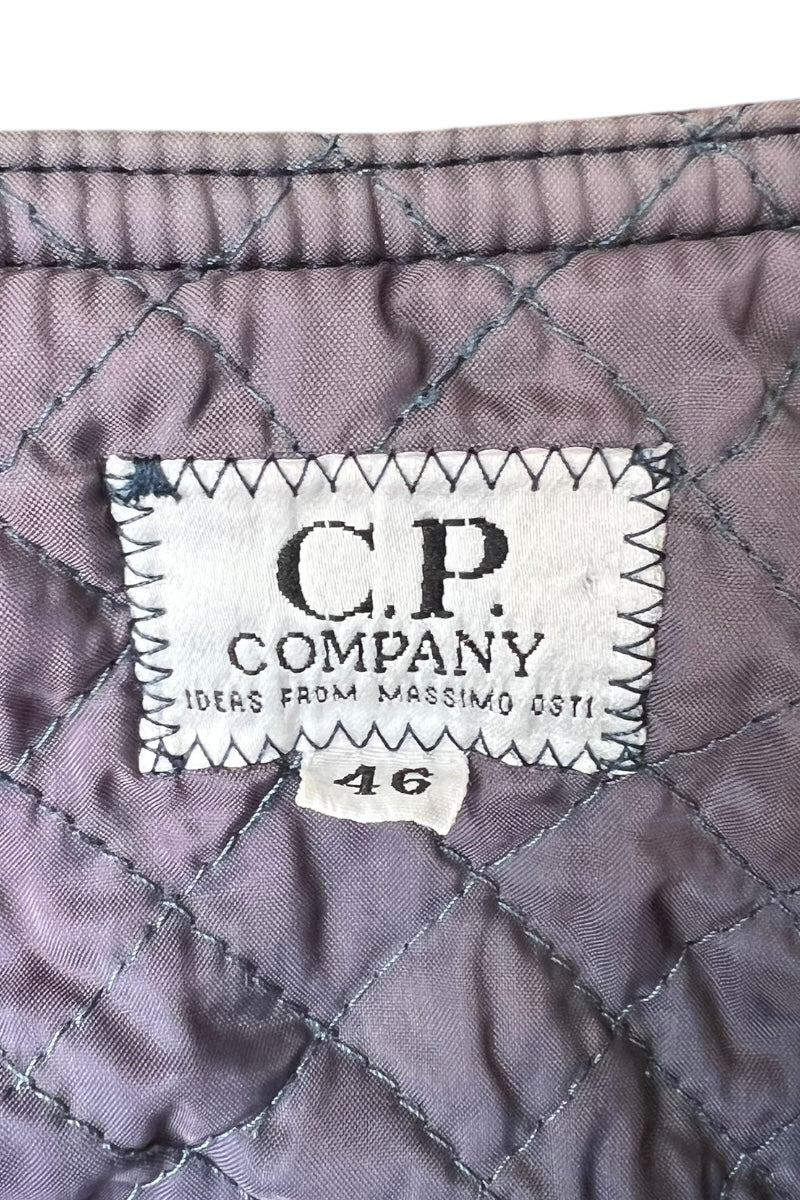 80-90s WOOL VEST MASSIMO OSTI ERA / CHECK [SIZE: 46 USED]